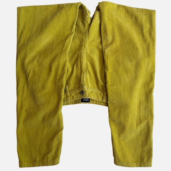 BDG Urban Outfitters Mom High Rise Yellow Gold Corduroy Pants Women's 28 Cords - Picture 5 of 8